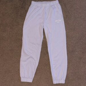 John Galt Womens Baby Blue “New York” Rosa Sweatpants
